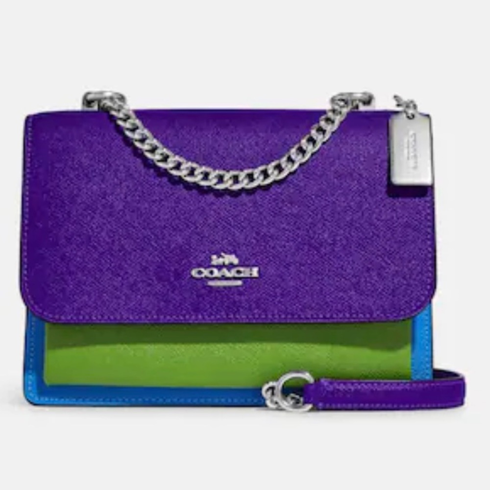 4X “HOST PICK” Coach Klare Crossbody In Colorblock - Picture 1 of 11